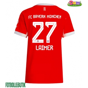 Bayern Munich Konrad Laimer #27 Hemmatröja Kvinnor 2025-26 Kortärmad